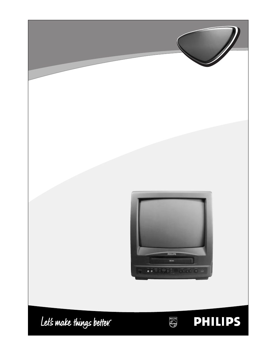 Philips 13" Combination TV-VCR User Manual | 59 pages