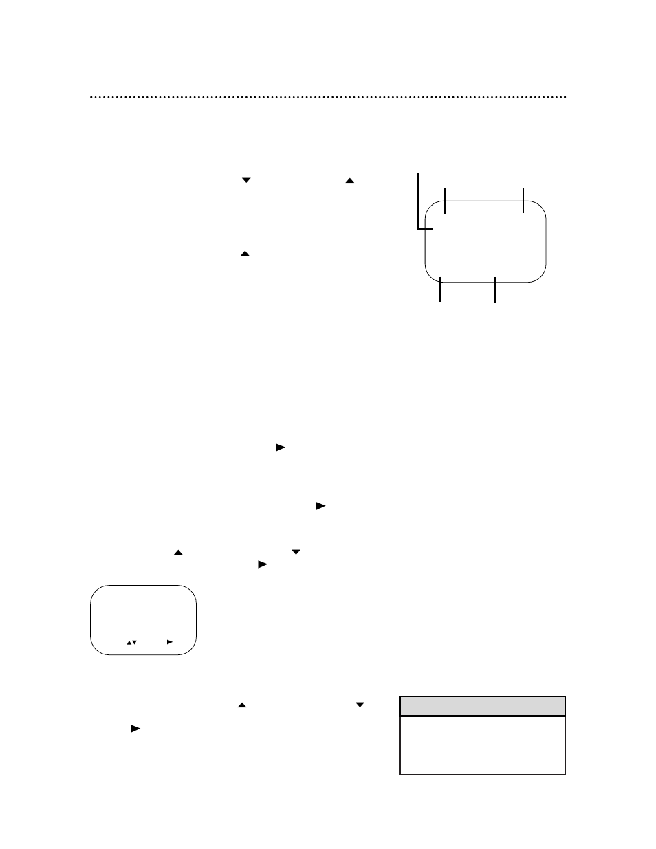 26 on-screen status displays | Philips 13" Combination TV-VCR User Manual | Page 26 / 59