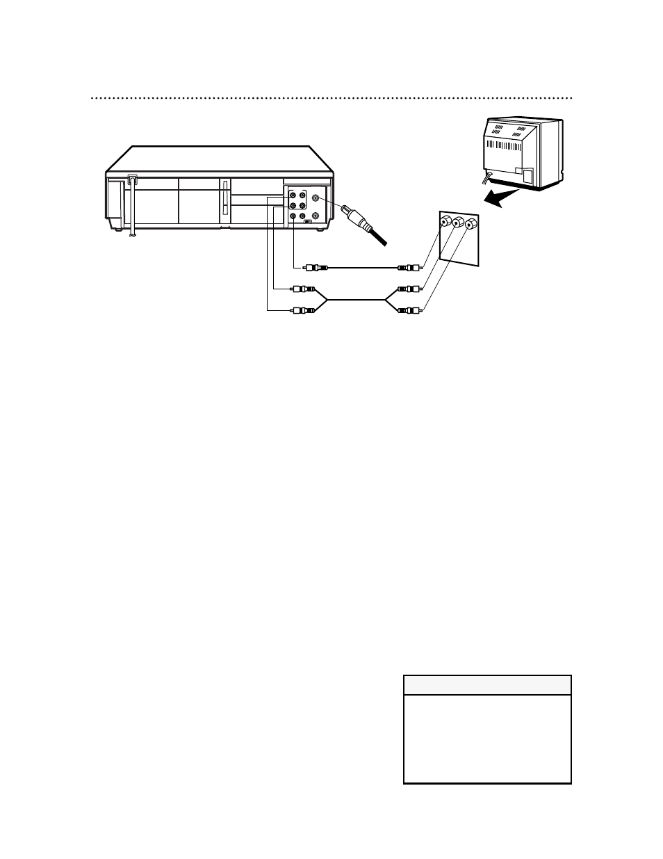 10 hookups with a stereo tv | Philips VRA611AT User Manual | Page 10 / 48