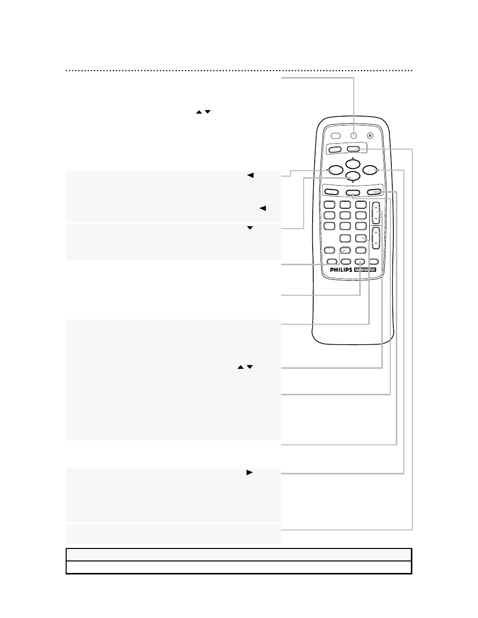 Remote control buttons (cont’d) 19, Helpful hint, O/ p | When playback is stopped, press to fast | Philips VRA611AT User Manual | Page 19 / 48