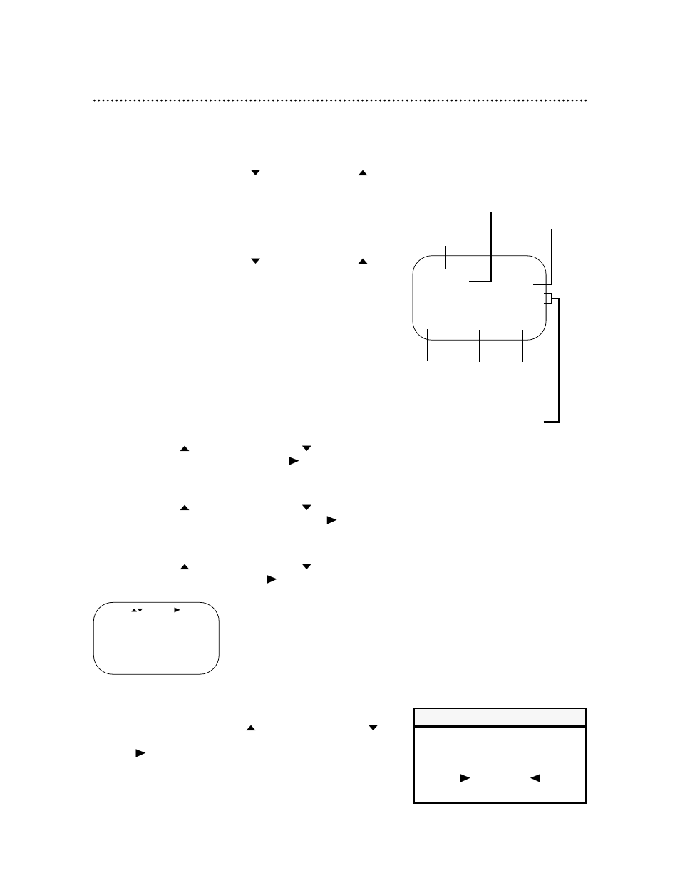 20 on-screen status displays | Philips VRA611AT User Manual | Page 20 / 48