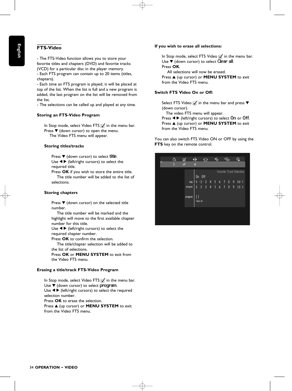 Philips SACD1000 User Manual | Page 34 / 107