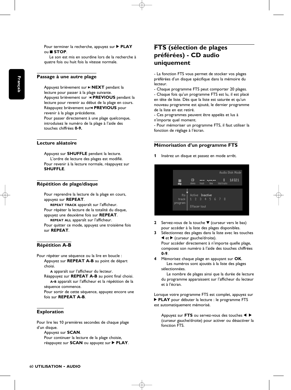 Philips SACD1000 User Manual | Page 60 / 107