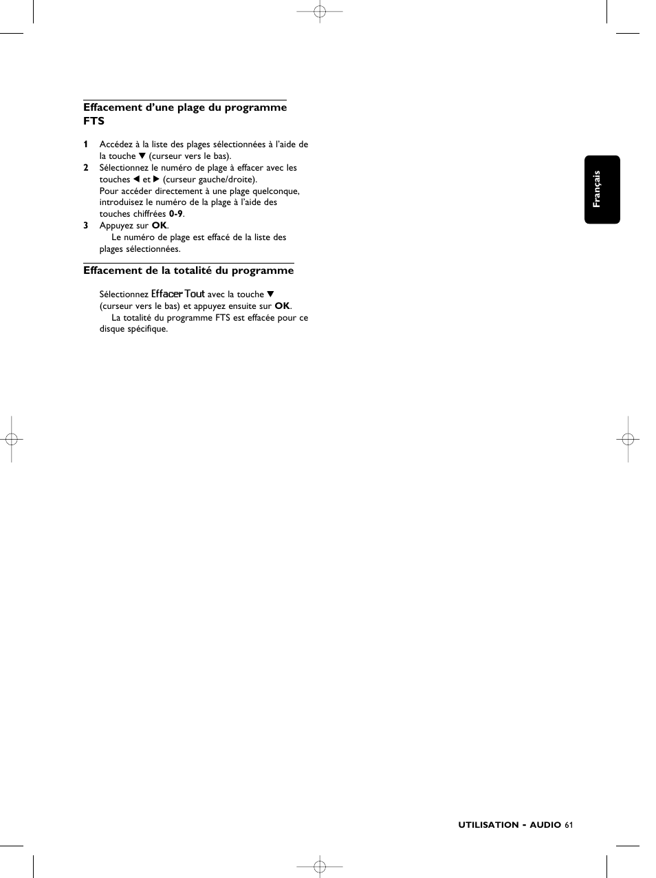 Philips SACD1000 User Manual | Page 61 / 107