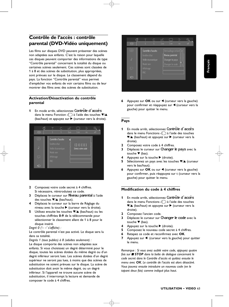 Philips SACD1000 User Manual | Page 63 / 107