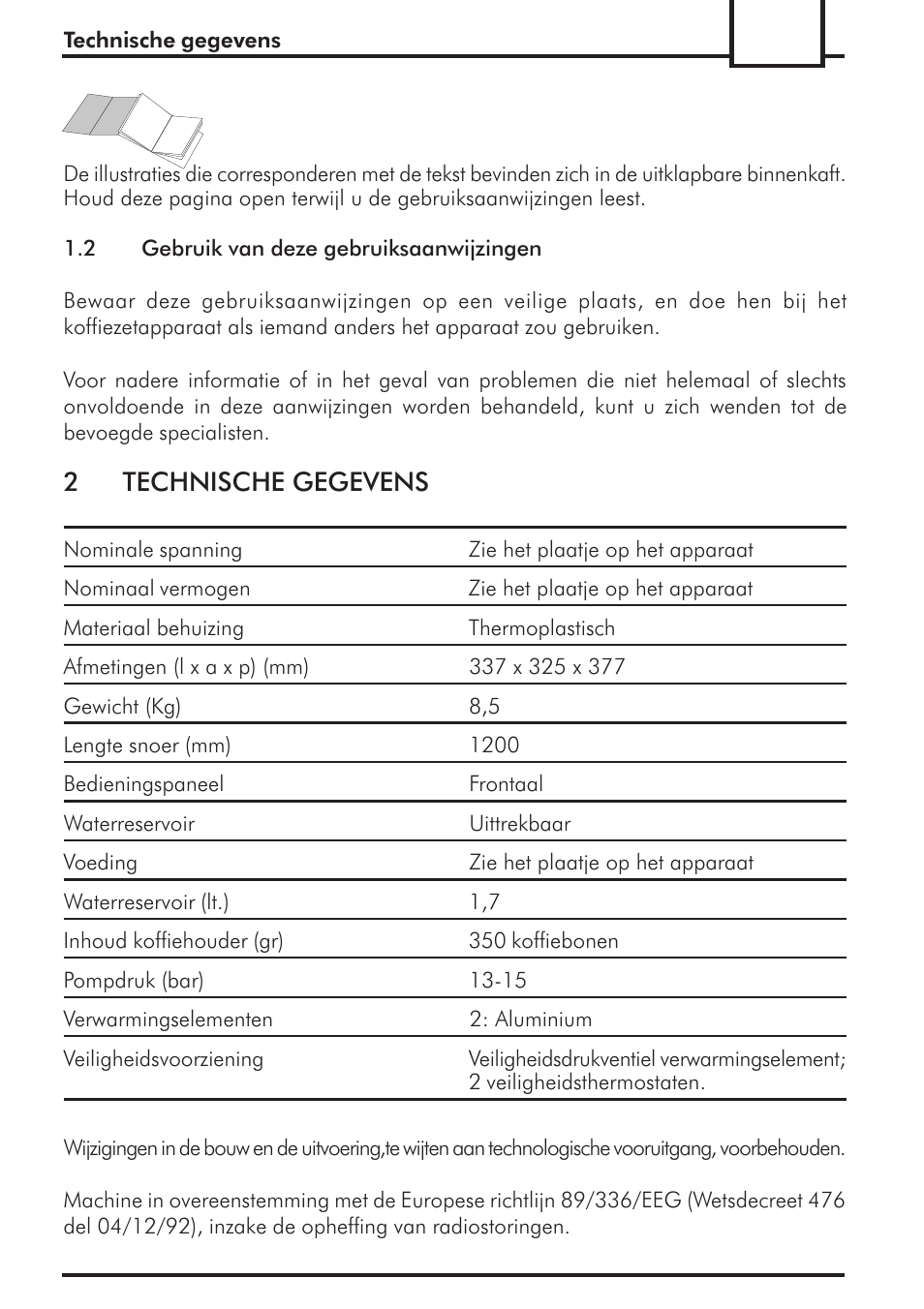 2technische gegevens | Philips 741424043 User Manual | Page 115 / 132