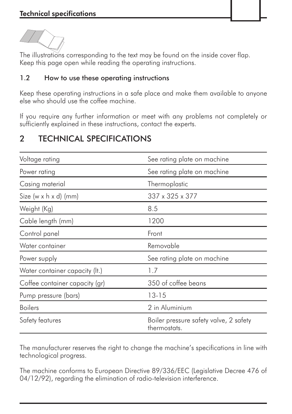 2technical specifications | Philips 741424043 User Manual | Page 25 / 132