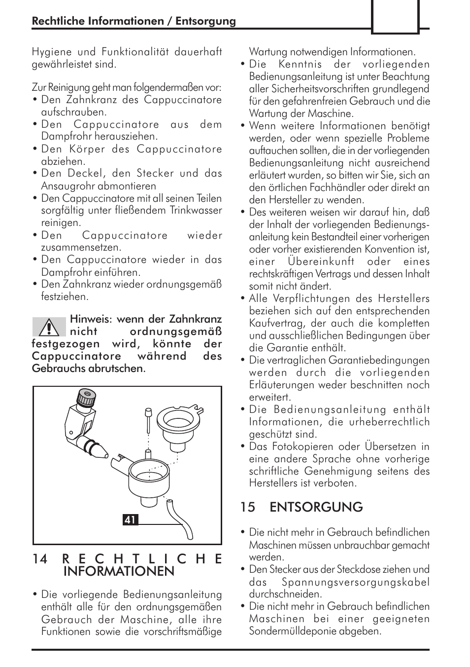 15 entsorgung | Philips 741424043 User Manual | Page 75 / 132