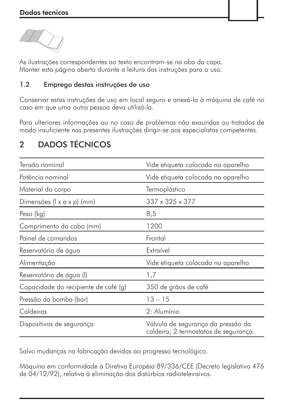 2dados técnicos | Philips 741424043 User Manual | Page 97 / 132