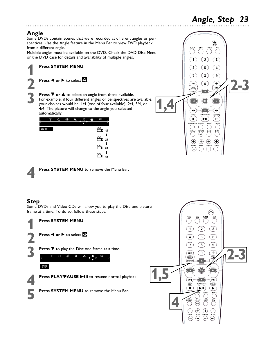 Philips MX3700D3799 User Manual | Page 23 / 44