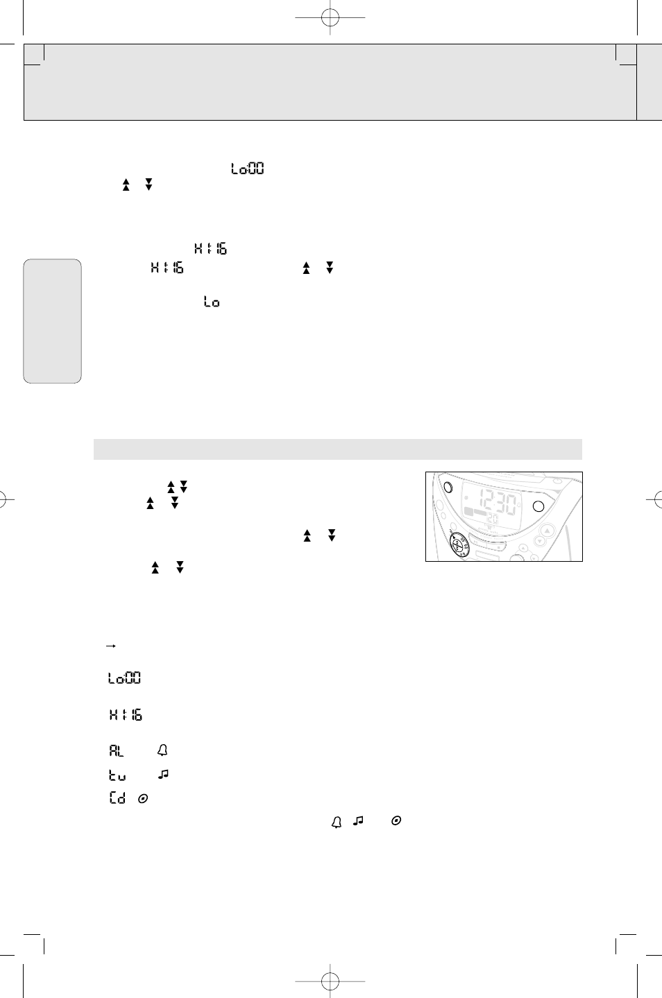 Reveil, Français, O pen • c l ose o pen • c l ose | Philips CD CLOCK RADIO User Manual | Page 26 / 44