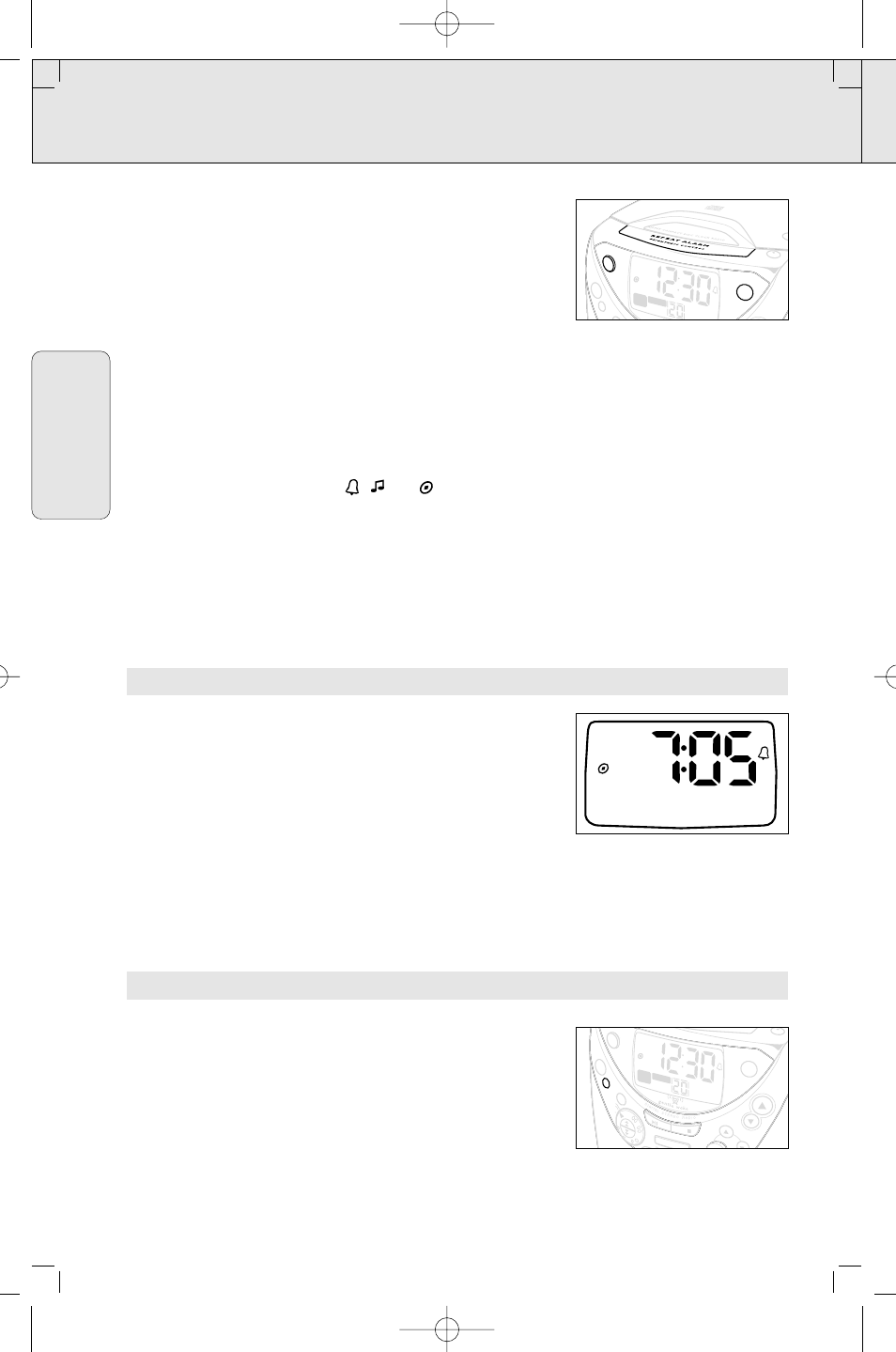 Reveil sleep, Français, Brightness control | Page | Philips CD CLOCK RADIO User Manual | Page 28 / 44