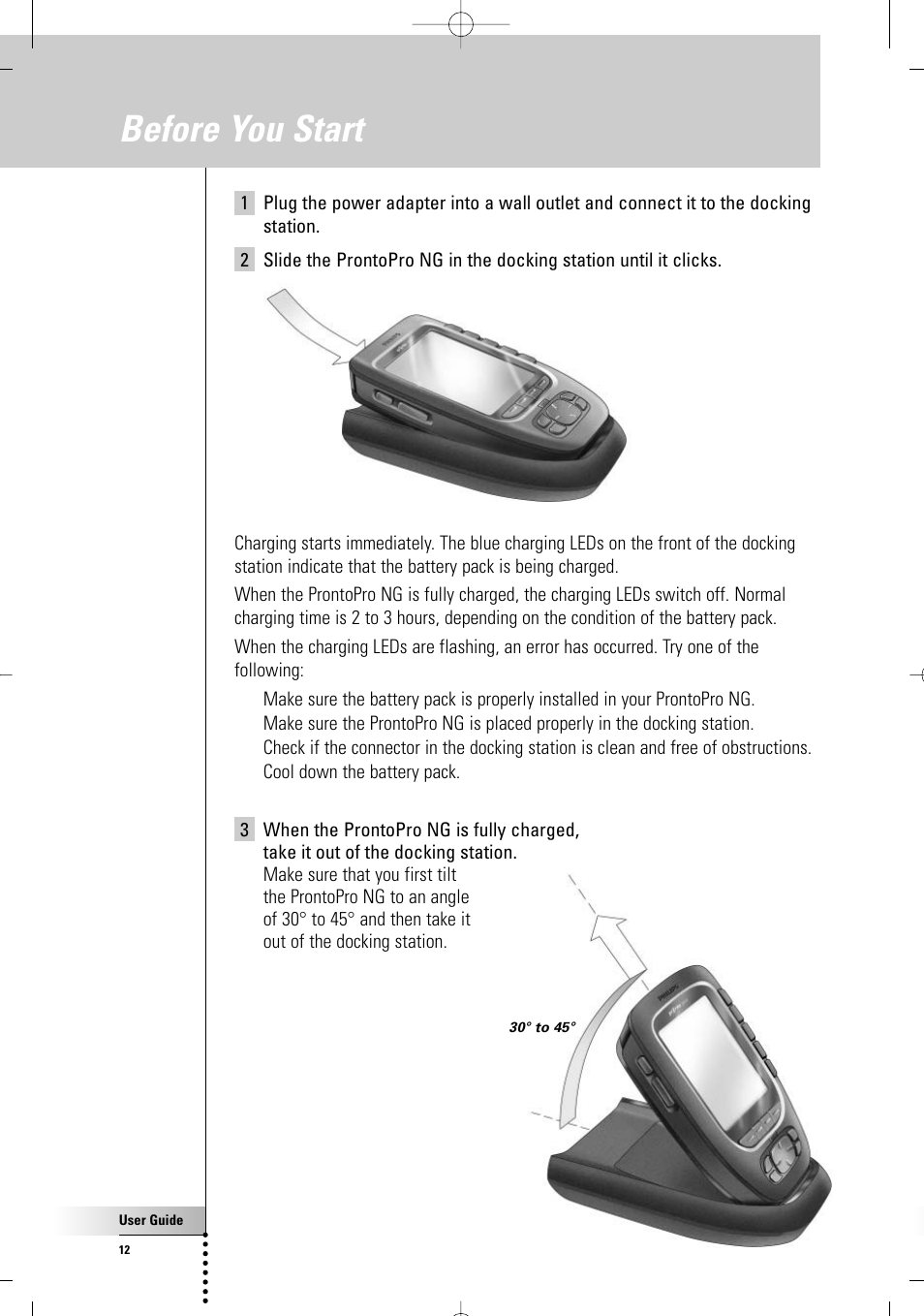 Before you start | Philips TSU7500-17B User Manual | Page 14 / 72