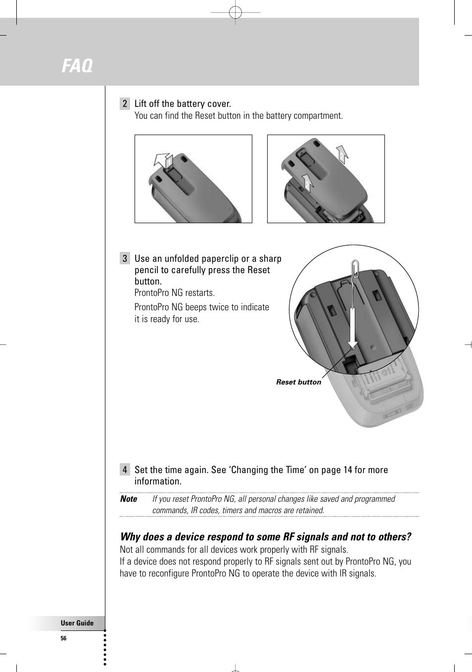 Philips TSU7500-17B User Manual | Page 58 / 72