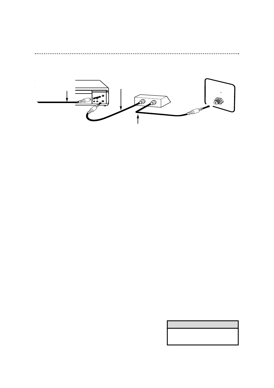 Hookups with a cable box (cont’d) 9 | Philips VRX342AT99 User Manual | Page 9 / 52
