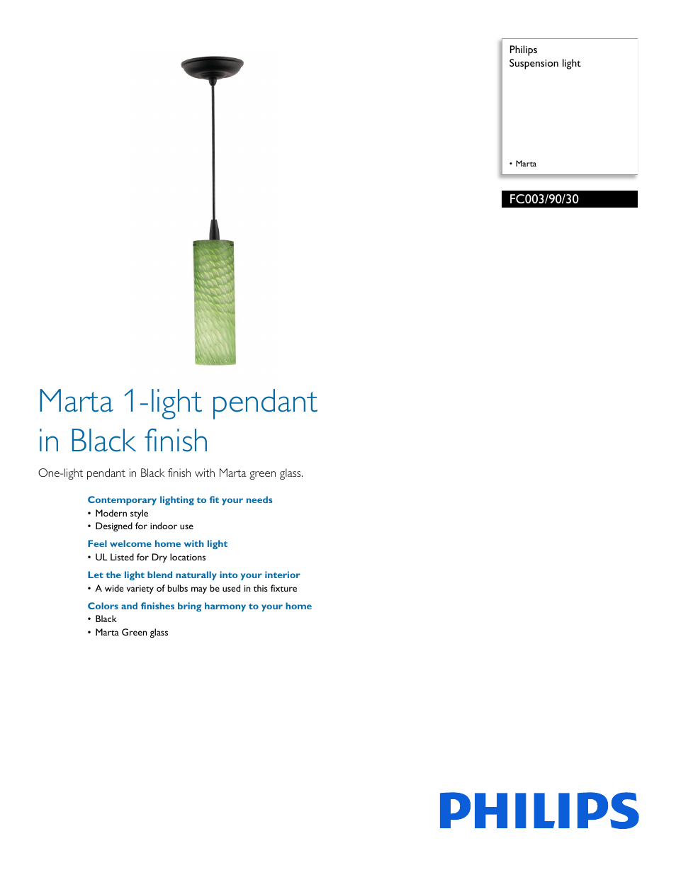 Philips FC0039030 User Manual | 2 pages