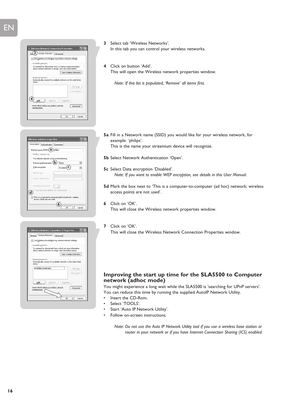Philips SLA5500NS-17 User Manual | Page 16 / 38