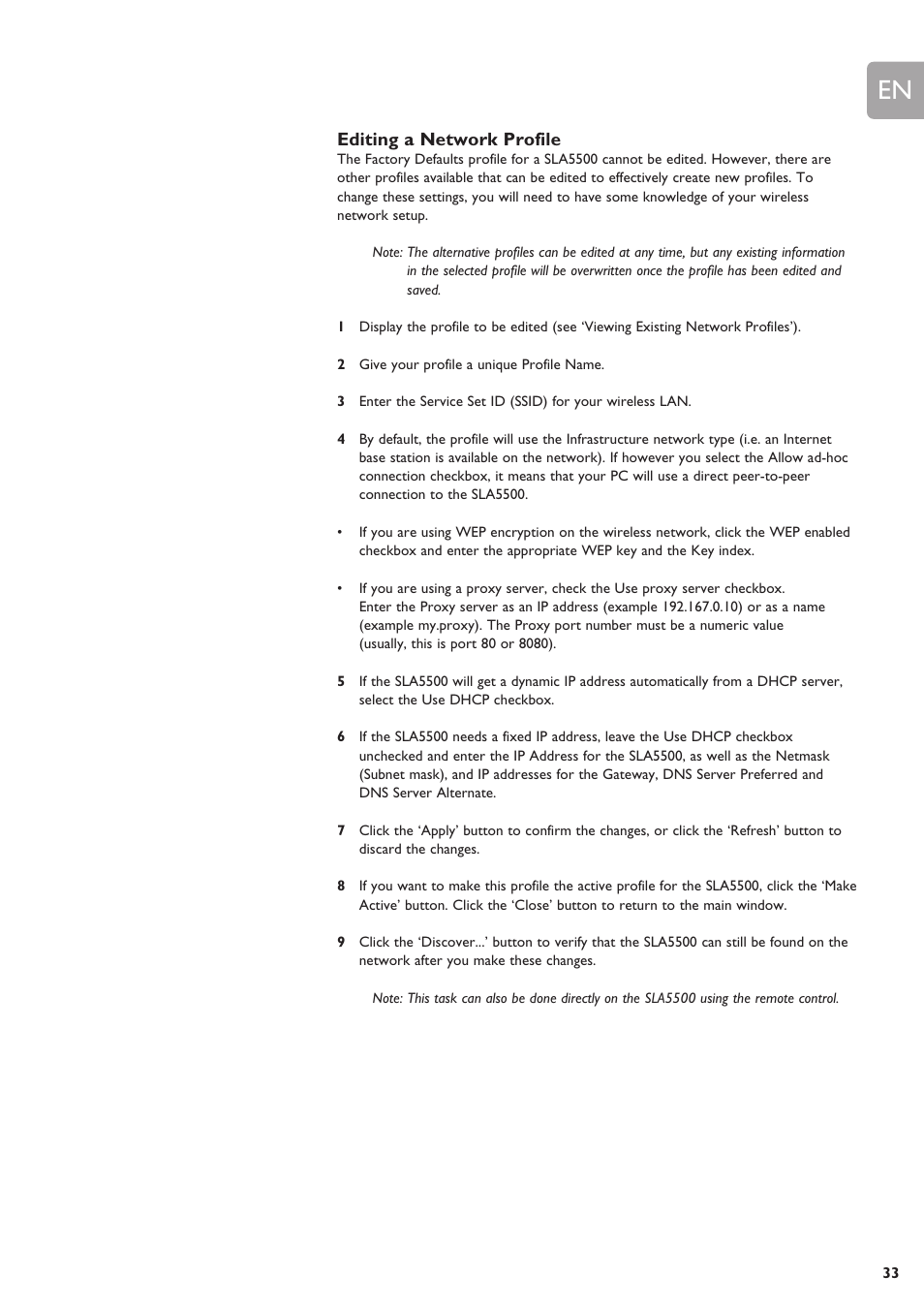 Philips SLA5500NS-17 User Manual | Page 33 / 38
