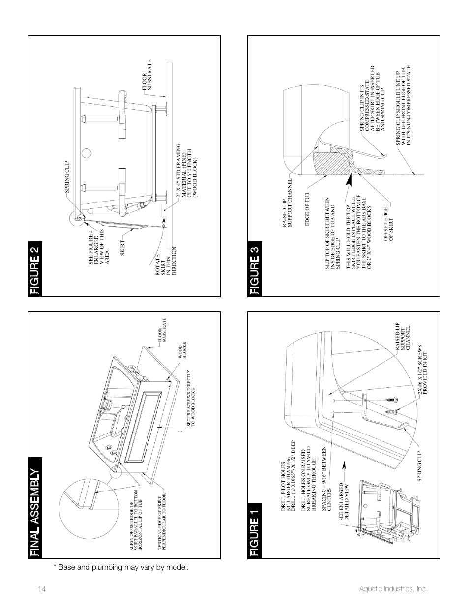 Aquatic SYMPHONY SERIES User Manual | Page 14 / 28