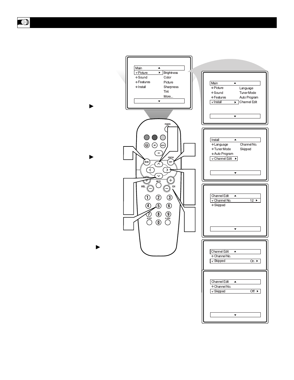 Philips 20RF40S User Manual | Page 14 / 36