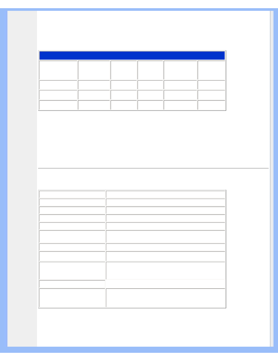 Physical, Specification | Philips 190P6EB-27 User Manual | Page 9 / 97