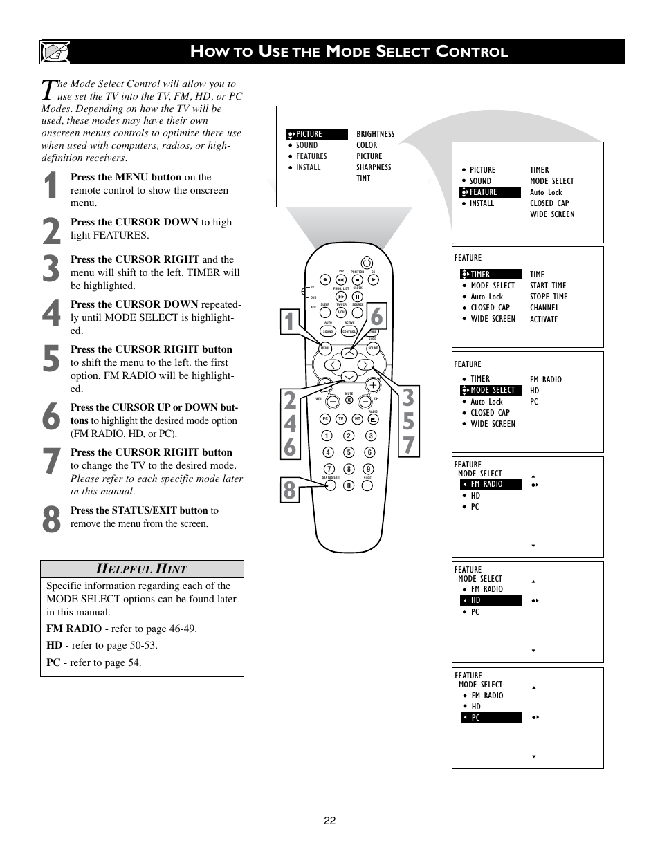 Philips 15PF9936-37 User Manual | Page 22 / 64