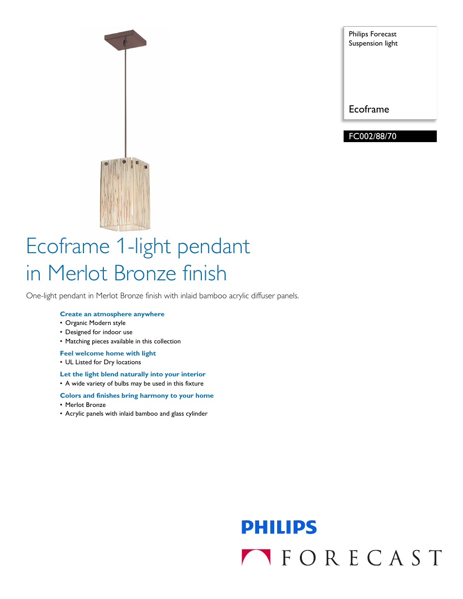 Philips FC0028870 User Manual | 2 pages