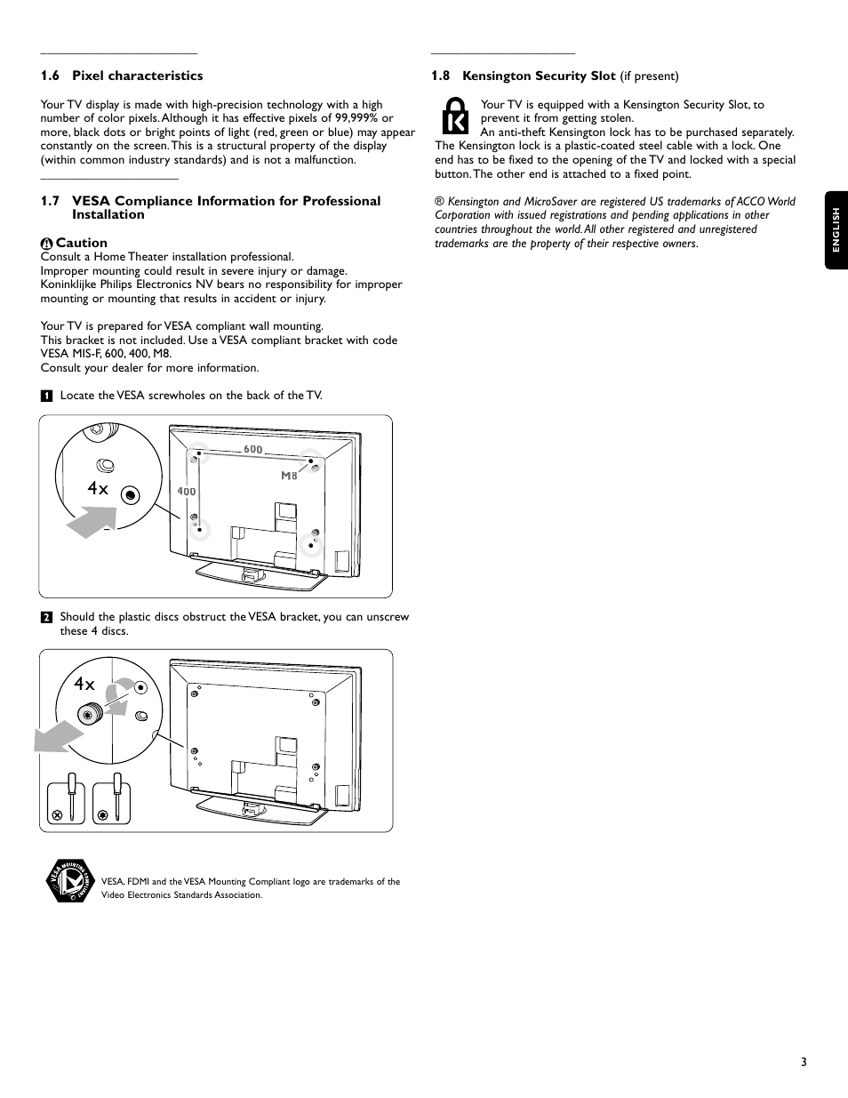 Philips 42PFL7422D-37 User Manual | Page 5 / 40