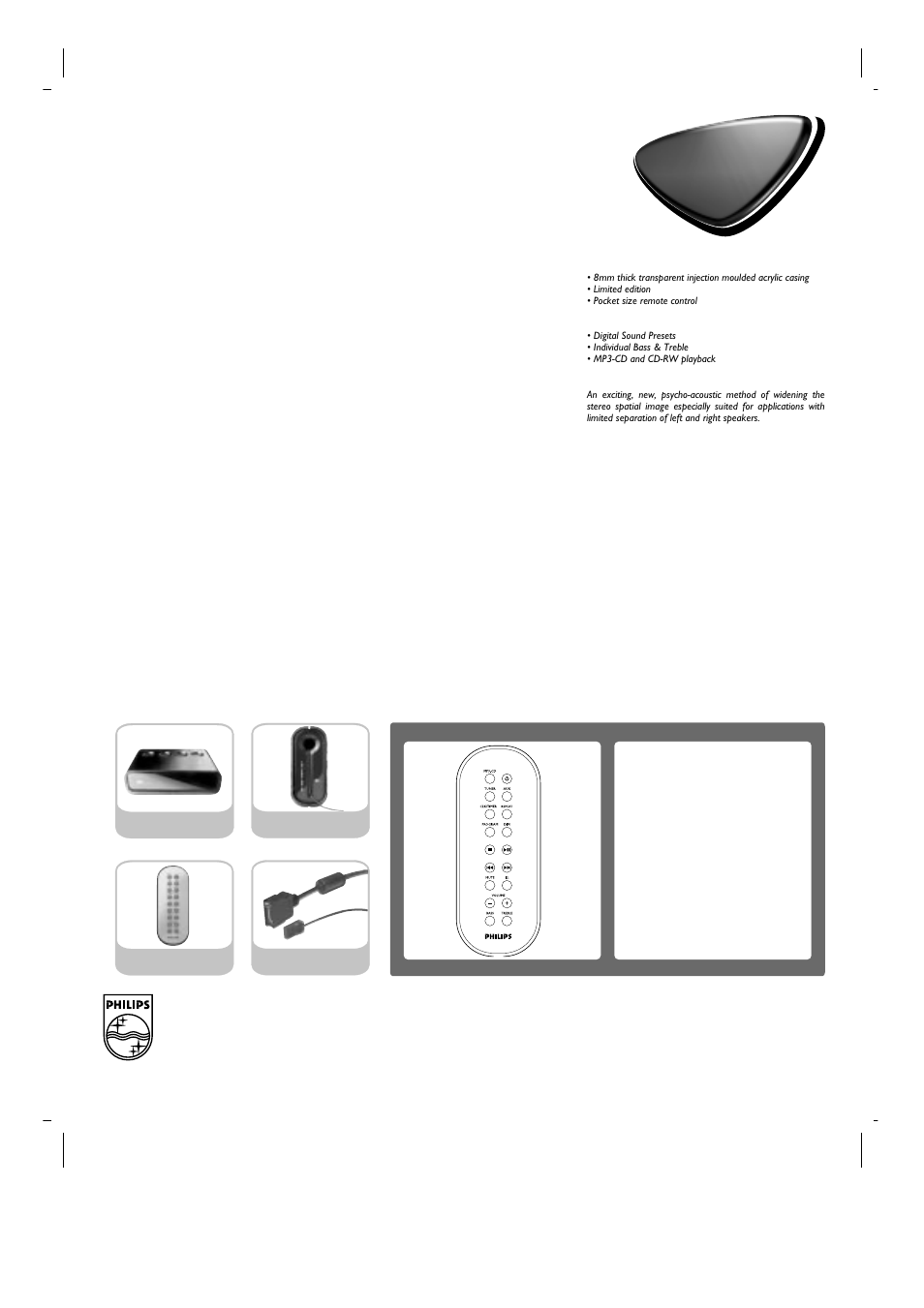 Emotive micro | Philips MZ100037 User Manual | Page 2 / 2