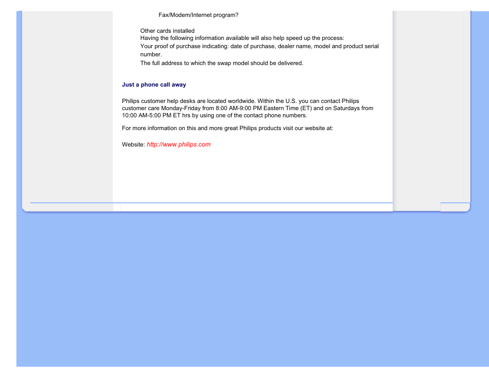 Philips Brilliance LCD monitor 170S9FB 17" SXGA User Manual | Page 98 / 110