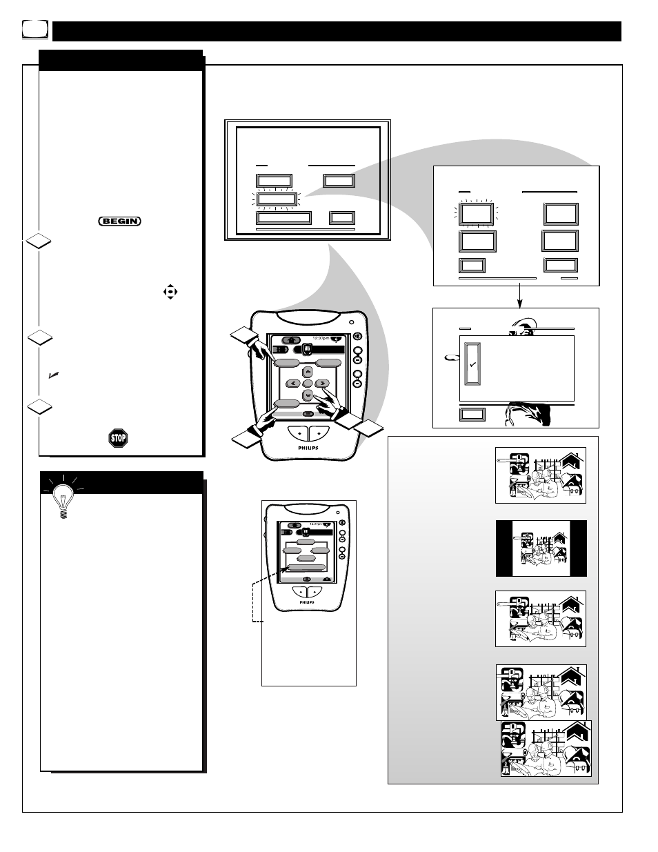 Eature, Ontrol, Djustments | Analog format | Philips 64PP975199 User Manual | Page 10 / 53