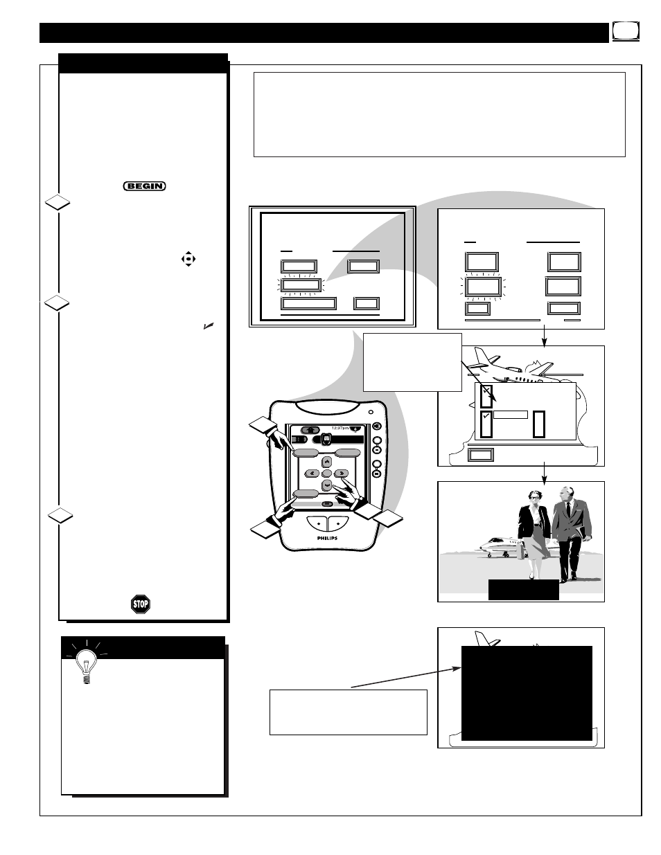 Eature, Ontrols, Continued | Philips 64PP975199 User Manual | Page 11 / 53