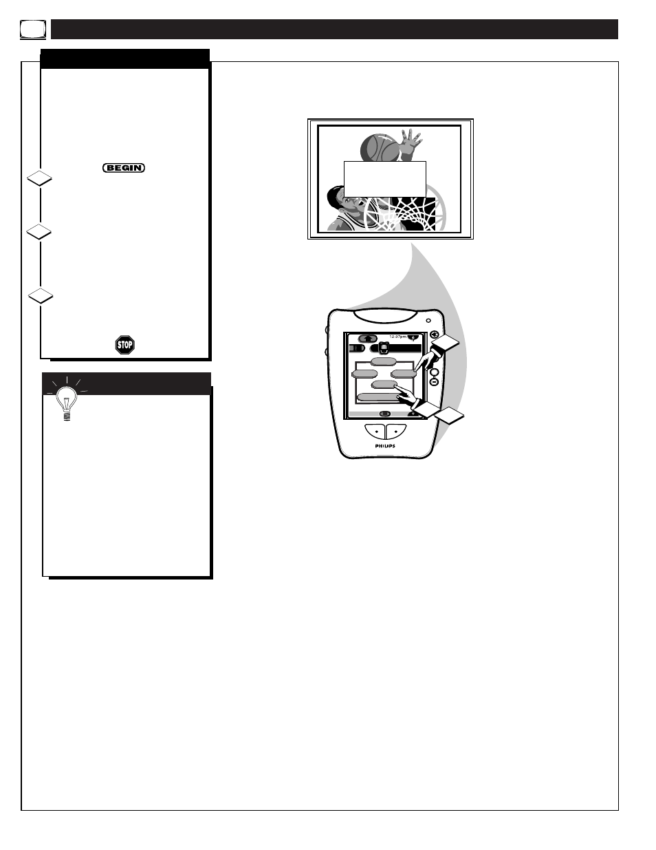 Eature, Ontrols, Continued | Philips 64PP975199 User Manual | Page 16 / 53