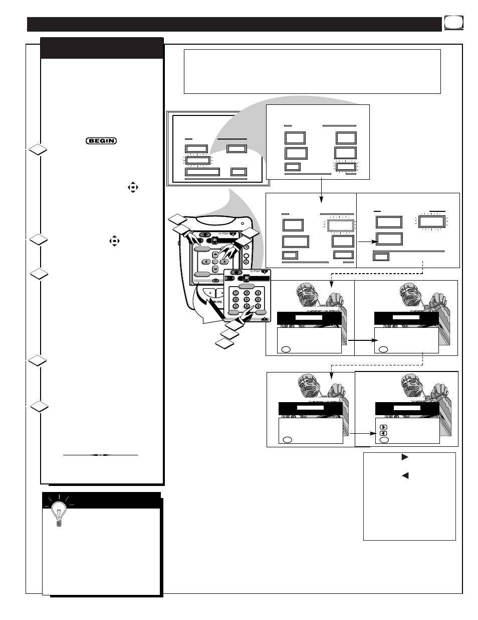 Eature, Ontrols, Continued | Parental control setup code number | Philips 64PP975199 User Manual | Page 19 / 53