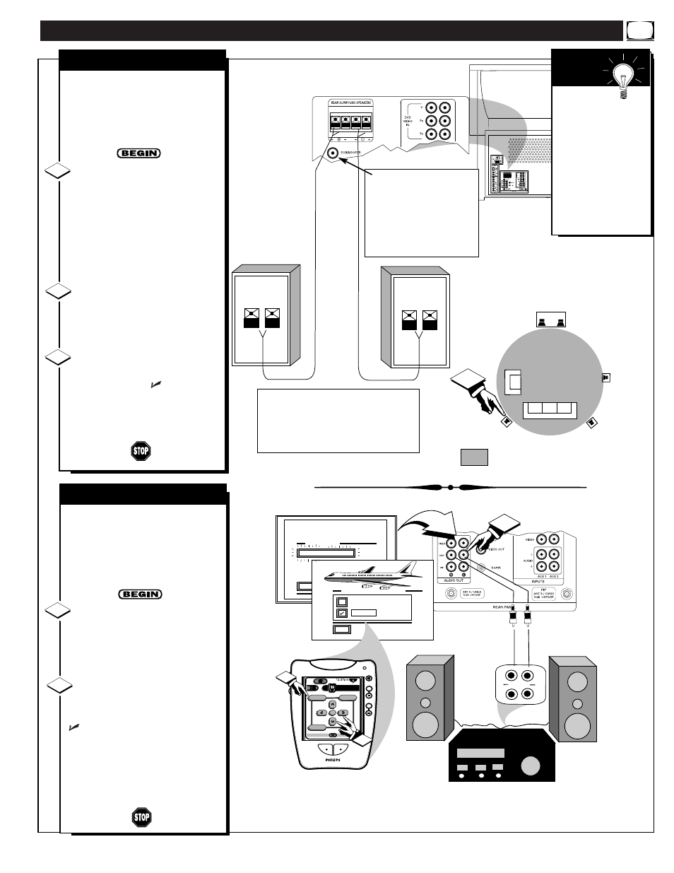 Ound, Ontrols, Continued | Philips 64PP975199 User Manual | Page 31 / 53