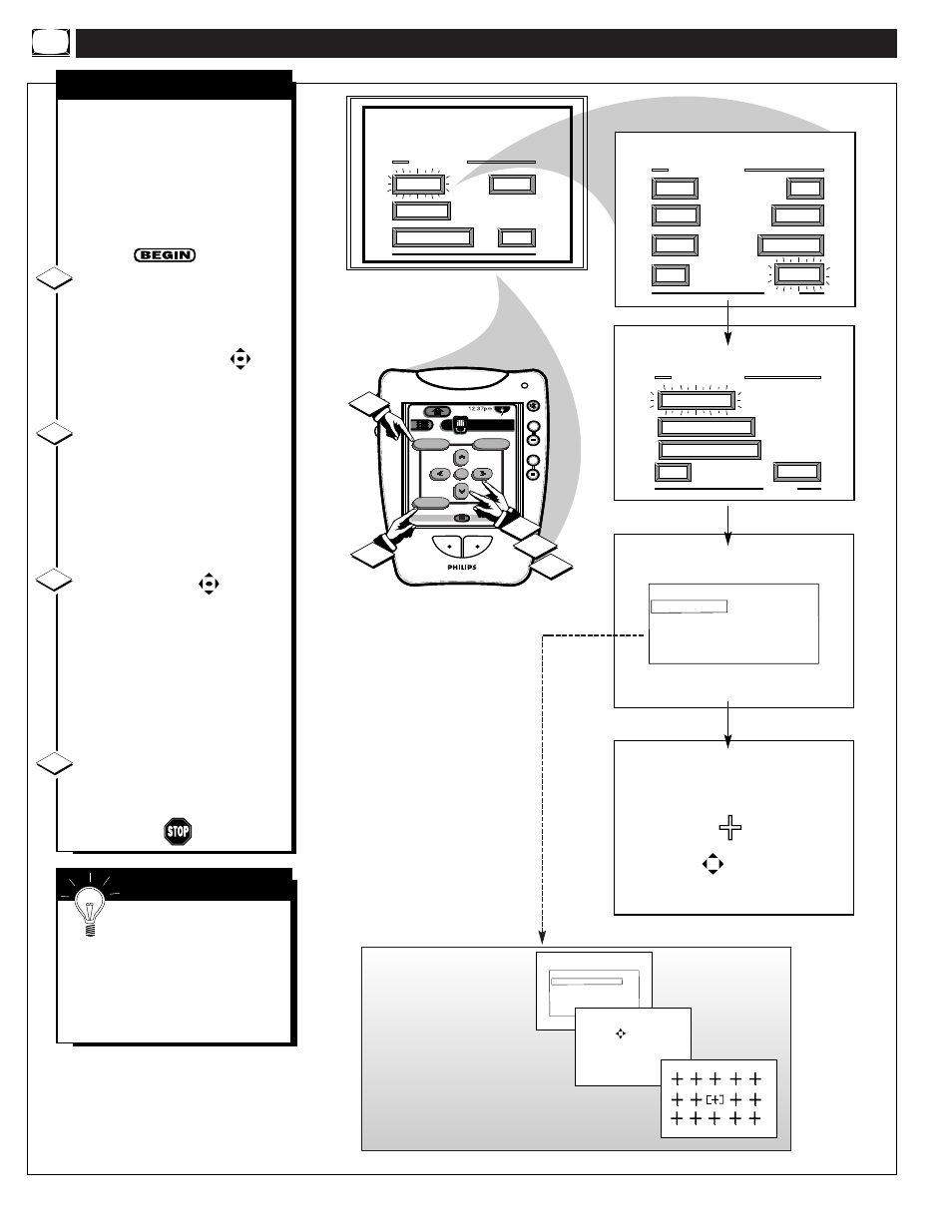 Icture, Ontrols, Continued | 12 3 s | Philips 64PP975199 User Manual | Page 8 / 53