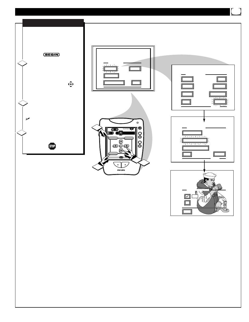 Icture, Ontrols, Continued | Philips 64PP975199 User Manual | Page 9 / 53