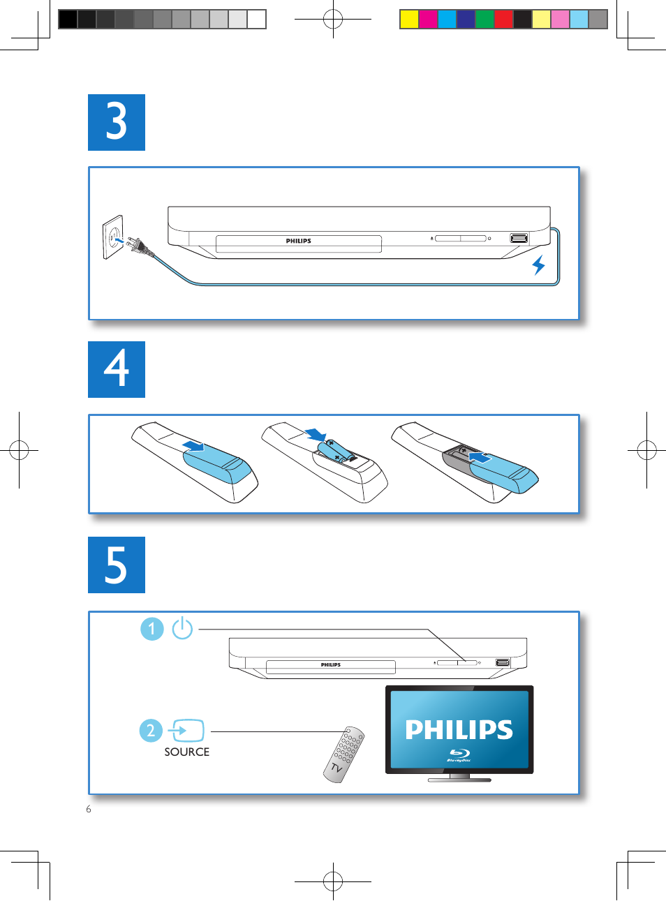 Philips BDP2100-F7 User Manual | Page 6 / 24