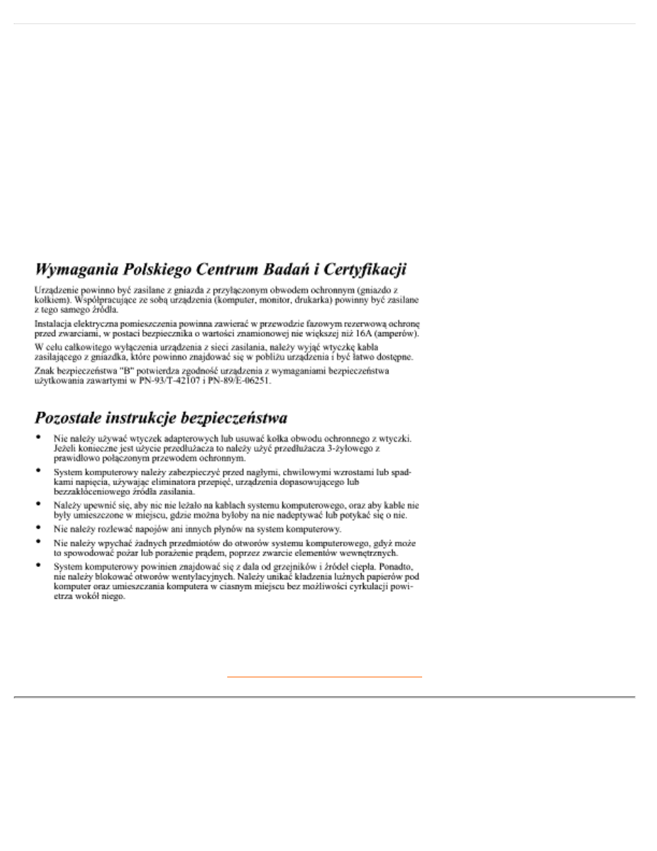Polish center for testing and, Certification notice, North europe information | Philips 17 inch Color Monitor User Manual | Page 62 / 104
