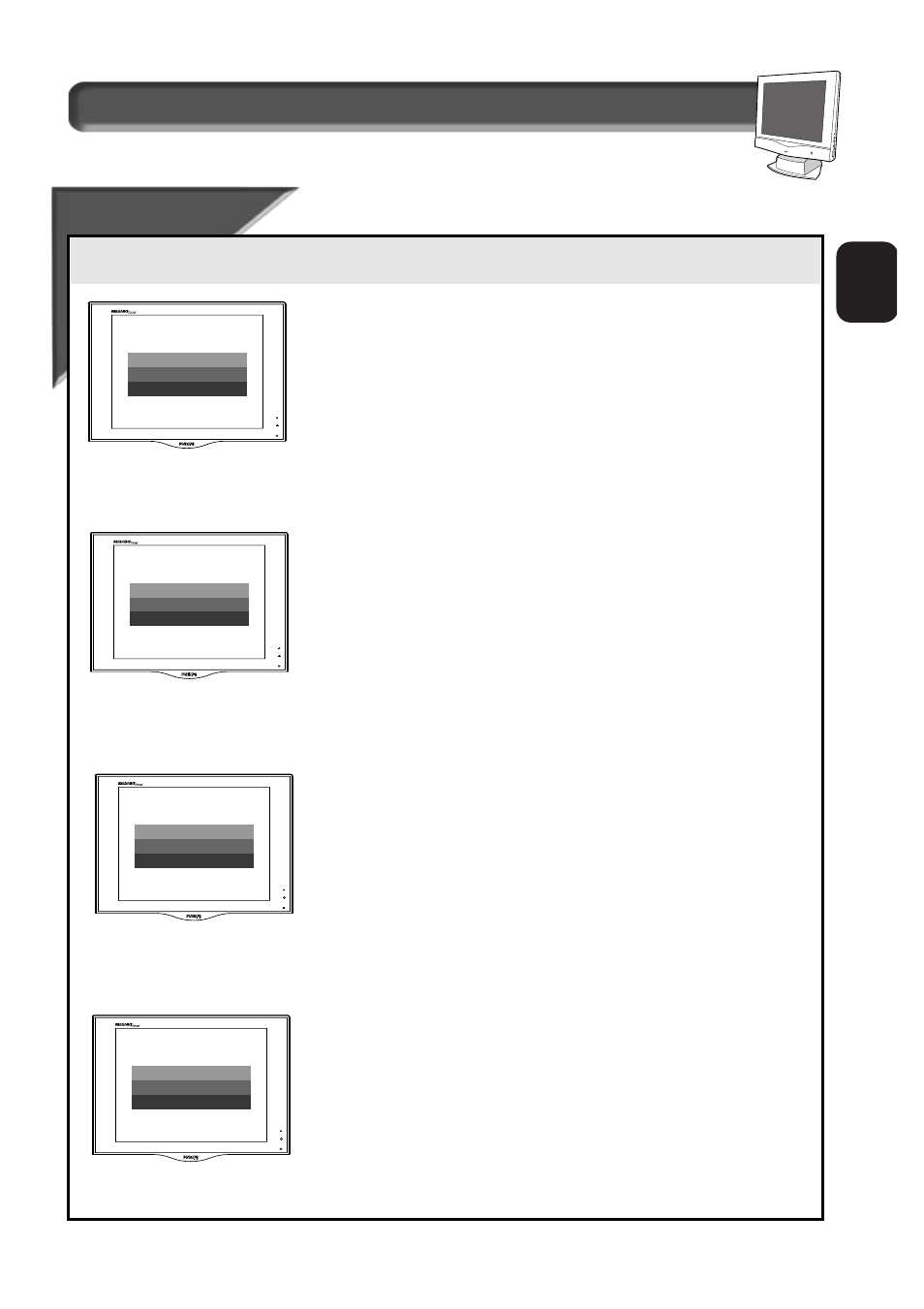 Additional information, No video input, Cannot display this video mode | Entering sleep mode, Monitor temperature too high | Philips 151AX User Manual | Page 19 / 22