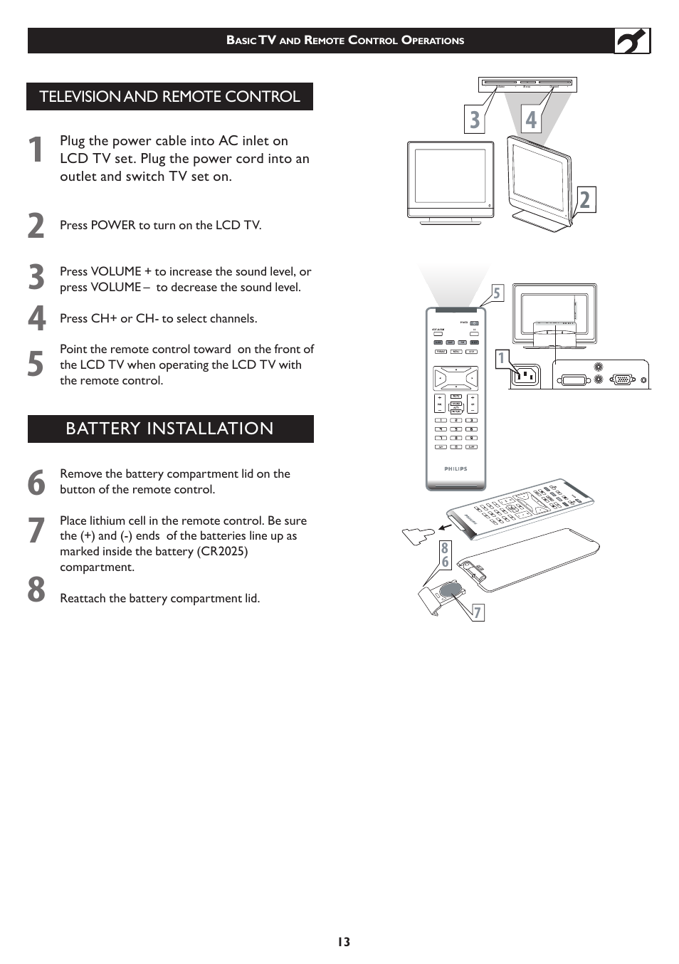 Philips 23PF5320-28 User Manual | Page 13 / 35