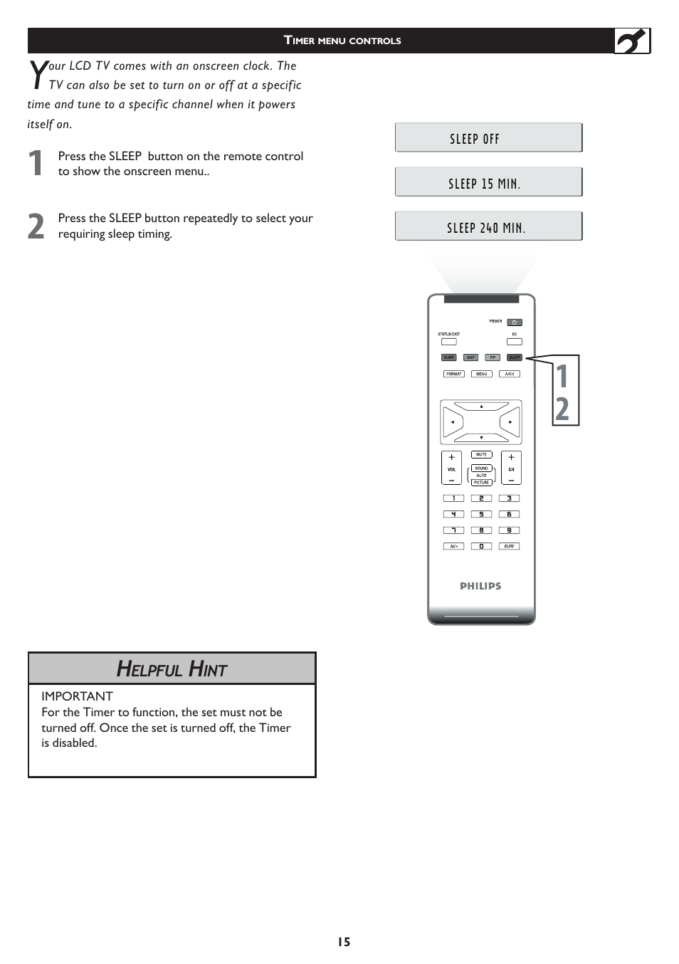 Philips 23PF5320-28 User Manual | Page 15 / 35