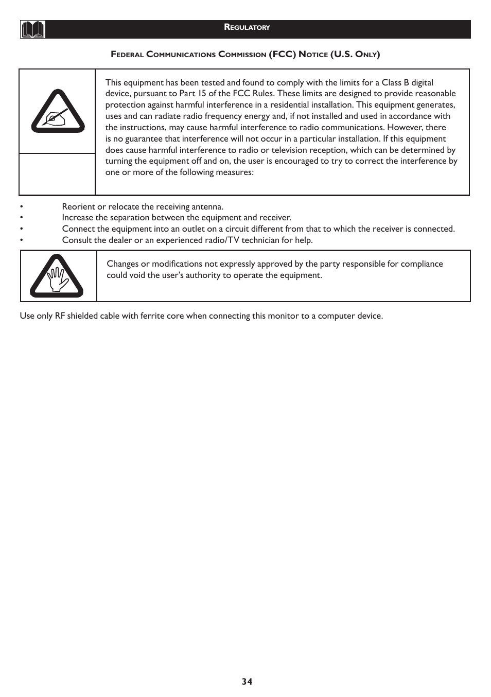 Philips 23PF5320-28 User Manual | Page 34 / 35