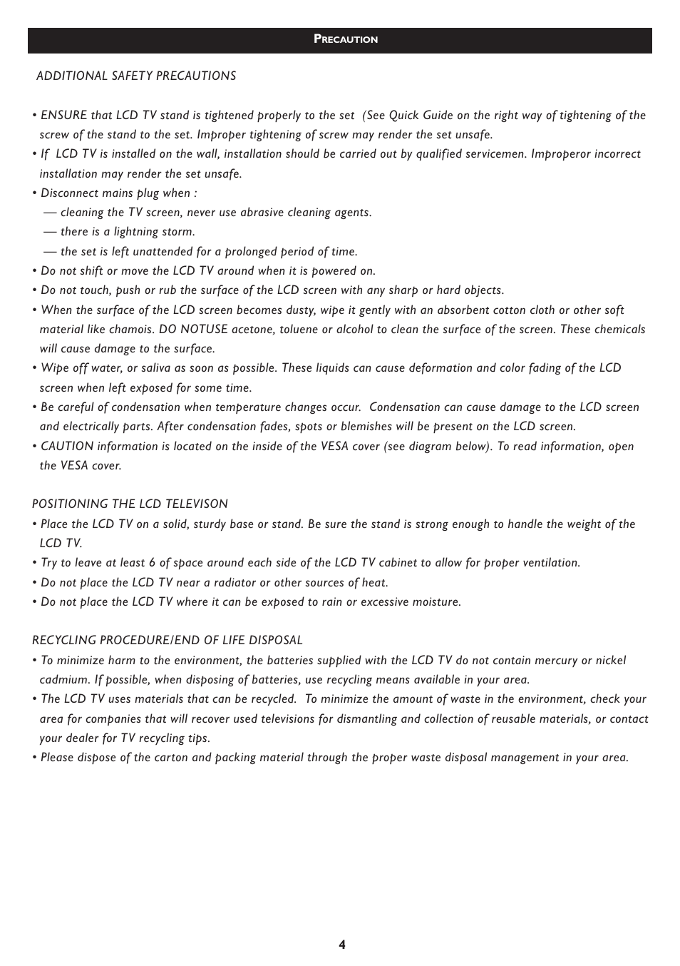 Philips 23PF5320-28 User Manual | Page 4 / 35