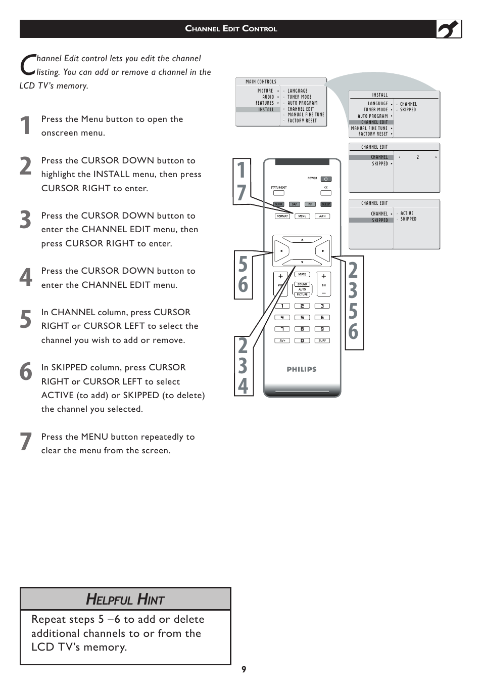 Philips 23PF5320-28 User Manual | Page 9 / 35
