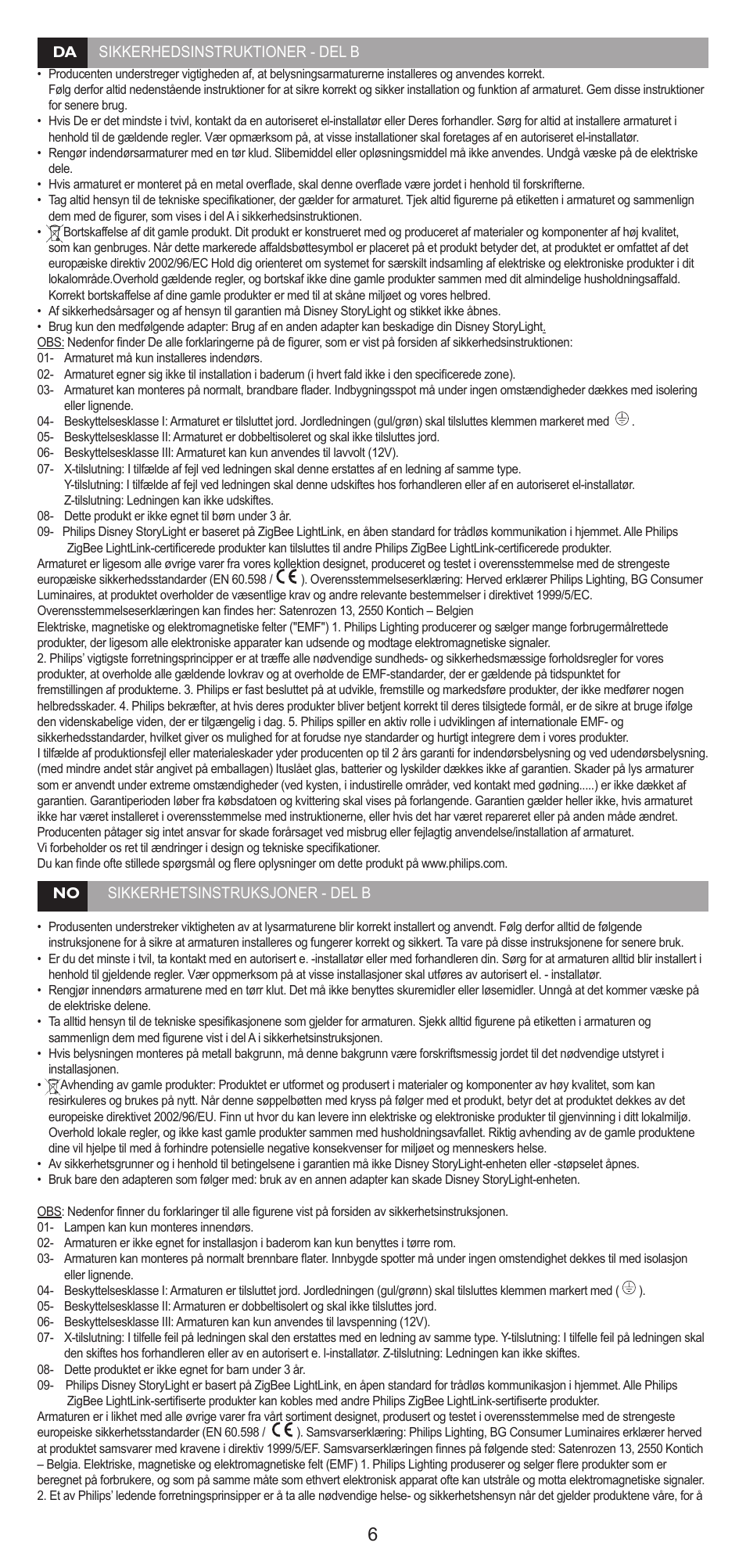 Philips 719975548 User Manual | Page 6 / 20