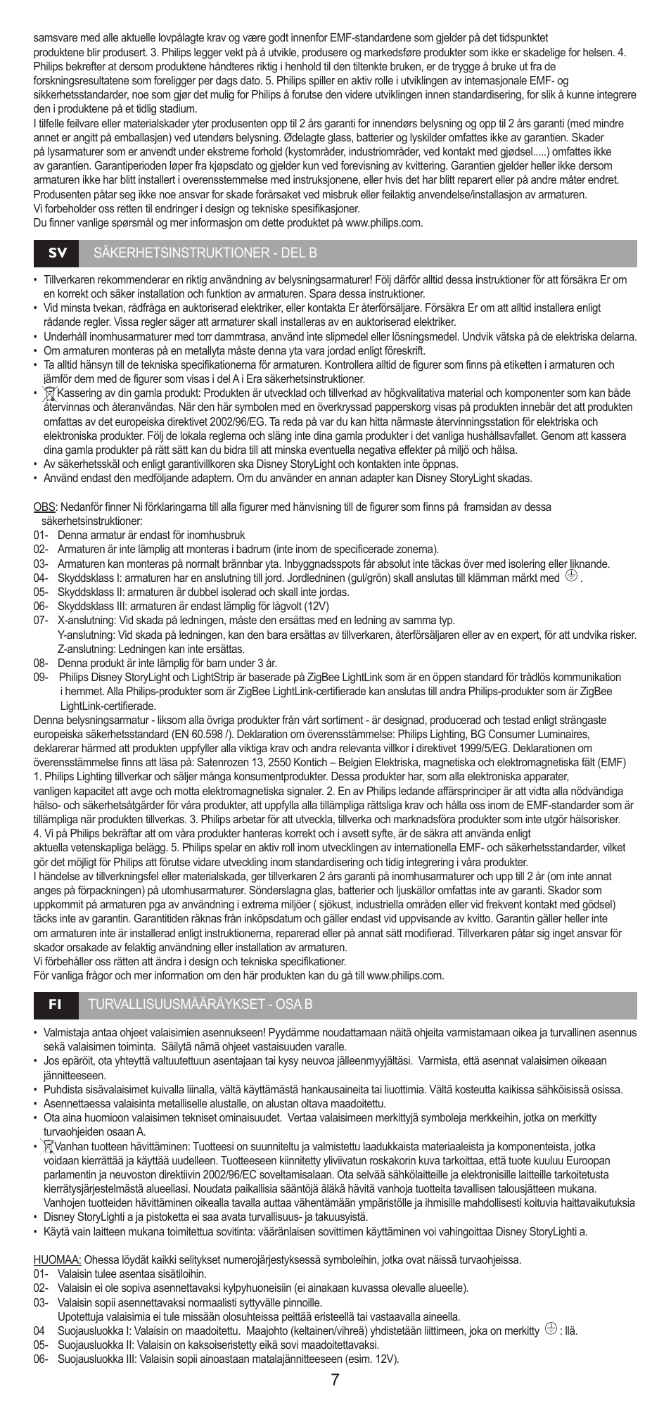 Philips 719975548 User Manual | Page 7 / 20