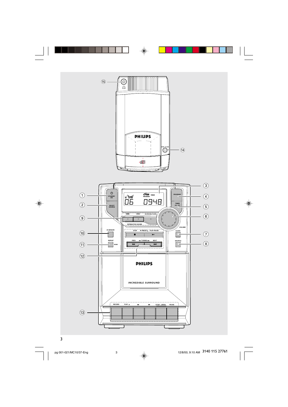 Philips MC10 User Manual | Page 3 / 21