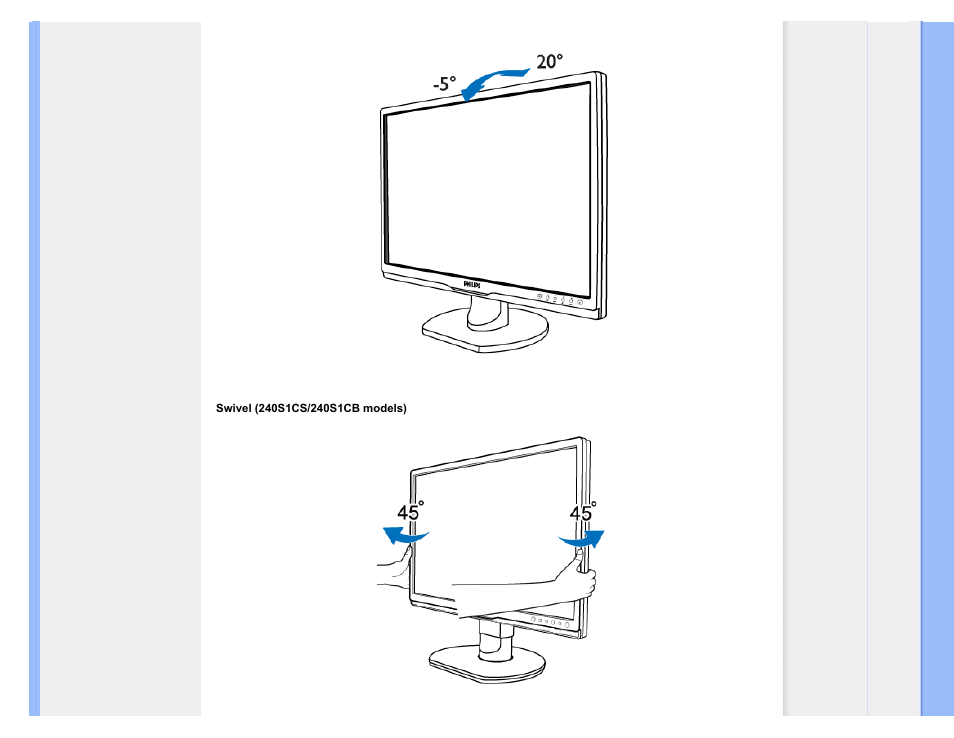 Philips 240S1SB-00 User Manual | Page 32 / 98