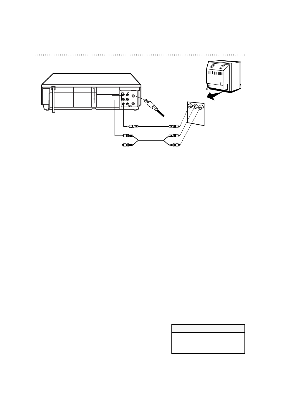 10 hookups with a stereo tv | Philips VRA670AT99 User Manual | Page 10 / 68